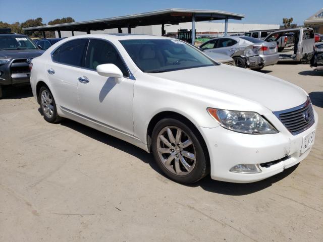 JTHBL46F175043373 - 2007 LEXUS LS 460 WHITE photo 4