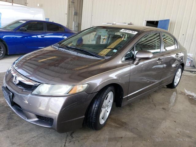 2HGFA1F63AH531295 - 2010 HONDA CIVIC LX-S رمادي صورة 1