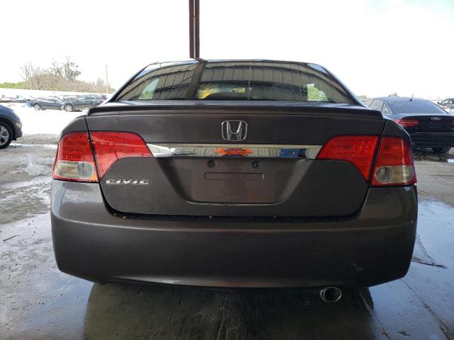2HGFA1F63AH531295 - 2010 HONDA CIVIC LX-S رمادي صورة 6