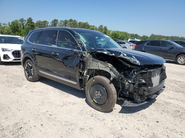 5XYP6DGC5RG412894 - 2024 KIA TELLURIDE S BLACK photo 4