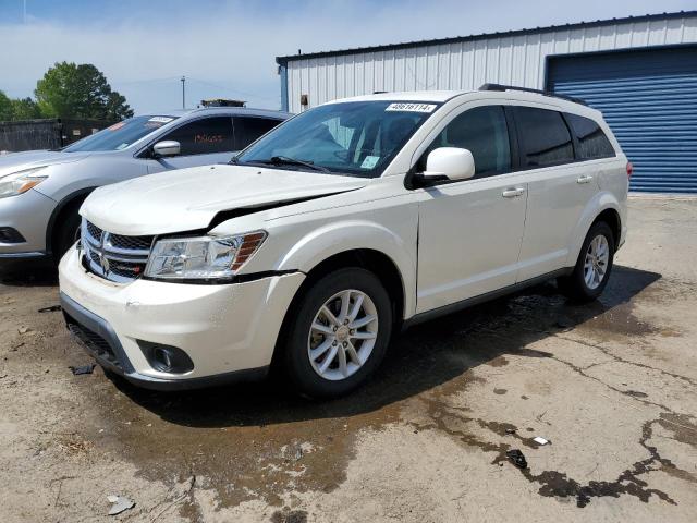 3C4PDCBG3DT608098 - 2013 DODGE JOURNEY SXT WHITE photo 1