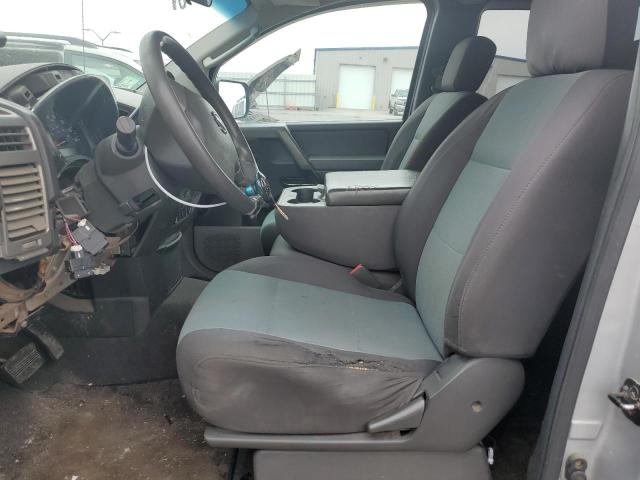 1N6AA06B94N567176 - 2004 NISSAN TITAN XE SILVER photo 7