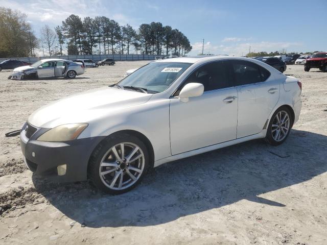 JTHBK262165008447 - 2006 LEXUS IS 250 WHITE photo 1