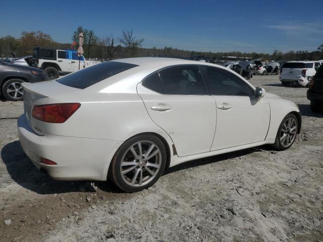 JTHBK262165008447 - 2006 LEXUS IS 250 WHITE photo 3