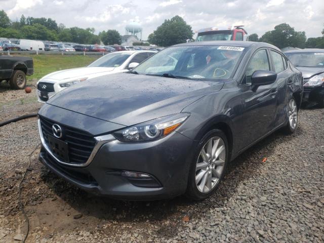 3MZBN1V70HM128587 - 2017 MAZDA 3 TOURING CHARCOAL photo 2