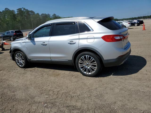 2LMPJ8LR2JBL44417 - 2018 LINCOLN MKX RESERVE SILVER photo 2