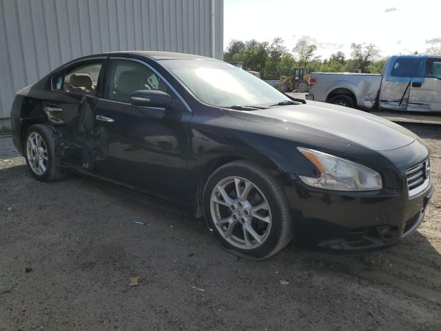 1N4AA5AP7EC482133 - 2014 NISSAN MAXIMA S BLACK photo 4