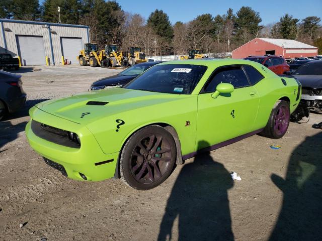 2C3CDZFJ0FH701605 - 2015 DODGE CHALLENGER R/T SCAT PACK GREEN photo 1