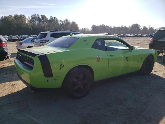2C3CDZFJ0FH701605 - 2015 DODGE CHALLENGER R/T SCAT PACK GREEN photo 3