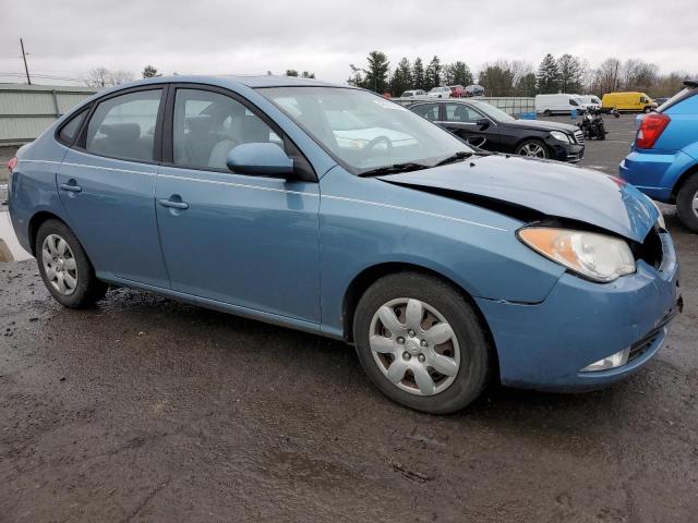 KMHDU46D97U132017 - 2007 HYUNDAI ELANTRA GLS BLUE photo 4