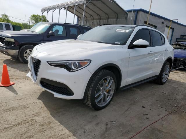 ZASFAKNN7J7C00199 - 2018 ALFA ROMEO STELVIO TI SPORT WHITE photo 1