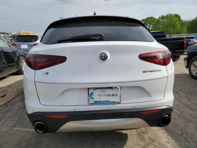 ZASFAKNN7J7C00199 - 2018 ALFA ROMEO STELVIO TI SPORT WHITE photo 6