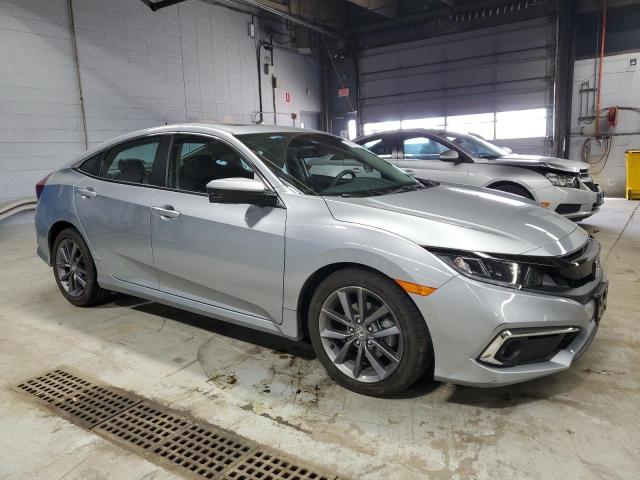 19XFC1F76KE014877 - 2019 HONDA CIVIC EXL SILVER photo 4