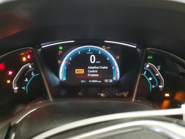 19XFC1F76KE014877 - 2019 HONDA CIVIC EXL SILVER photo 9