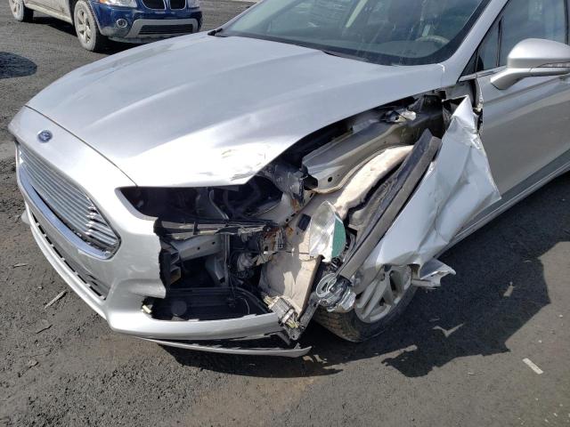 3FA6P0HDXER287390 - 2014 FORD FUSION SE SILVER photo 12