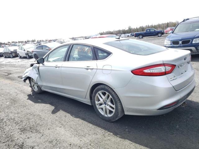 3FA6P0HDXER287390 - 2014 FORD FUSION SE SILVER photo 2