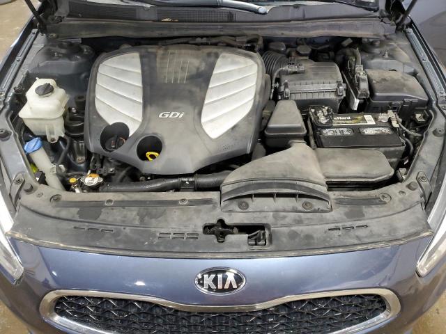 KNALN4D77E5124951 - 2014 KIA CADENZA PREMIUM BLUE photo 11