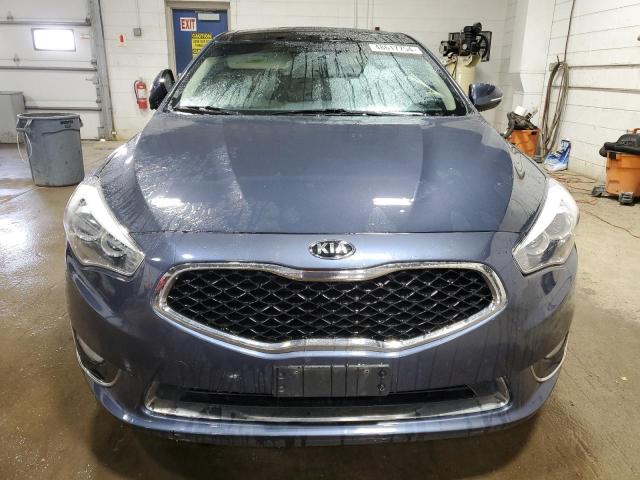 KNALN4D77E5124951 - 2014 KIA CADENZA PREMIUM BLUE photo 5