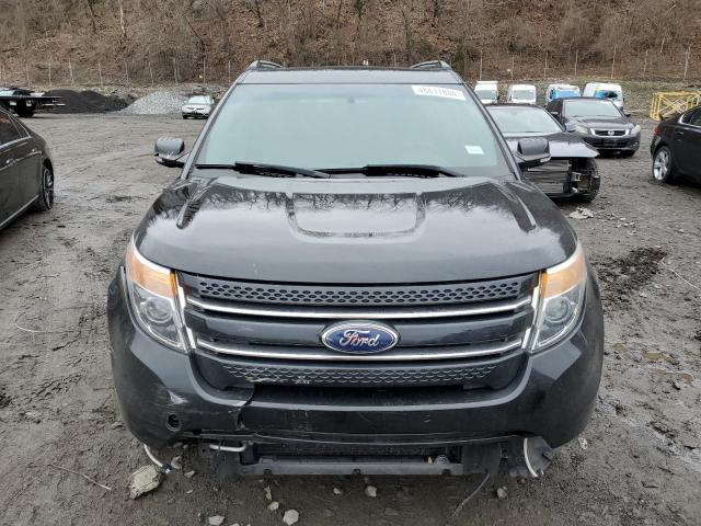 1FM5K8F82EGC25302 - 2014 FORD EXPLORER LIMITED BLACK photo 5