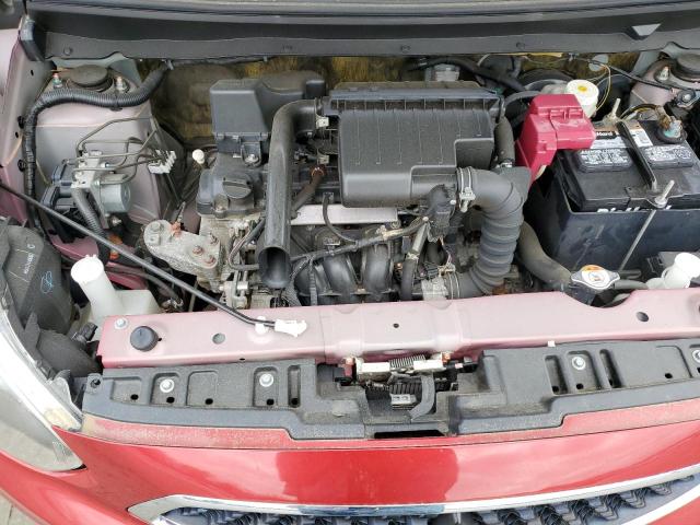 ML32A3HJ1HH017913 - 2017 MITSUBISHI MIRAGE ES RED photo 11