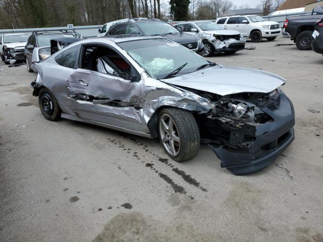 JH4DC53052C006510 - 2002 ACURA RSX TYPE-S SILVER photo 4