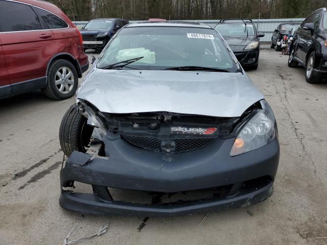 JH4DC53052C006510 - 2002 ACURA RSX TYPE-S SILVER photo 5