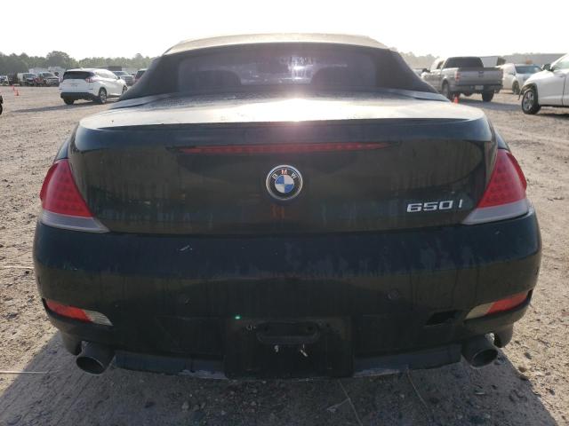 WBAEK13466CN76944 - 2006 BMW 650 I BLACK photo 6