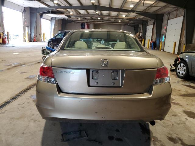 1HGCP268X8A048663 - 2008 HONDA ACCORD EXL GOLD photo 6