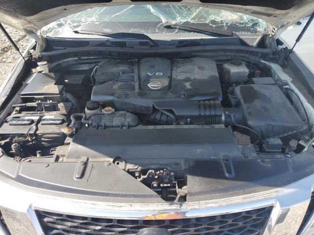 JN8AY2NE9J9731539 - 2018 NISSAN ARMADA PLATINUM 白色 照片 12