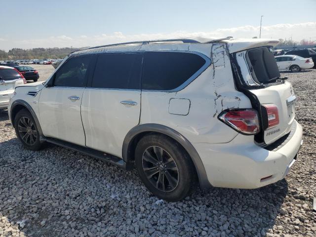 JN8AY2NE9J9731539 - 2018 NISSAN ARMADA PLATINUM 白色 照片 2