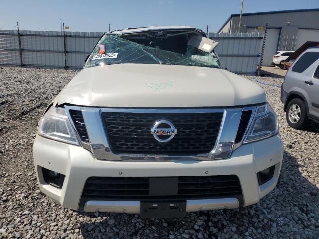 JN8AY2NE9J9731539 - 2018 NISSAN ARMADA PLATINUM 白色 照片 5