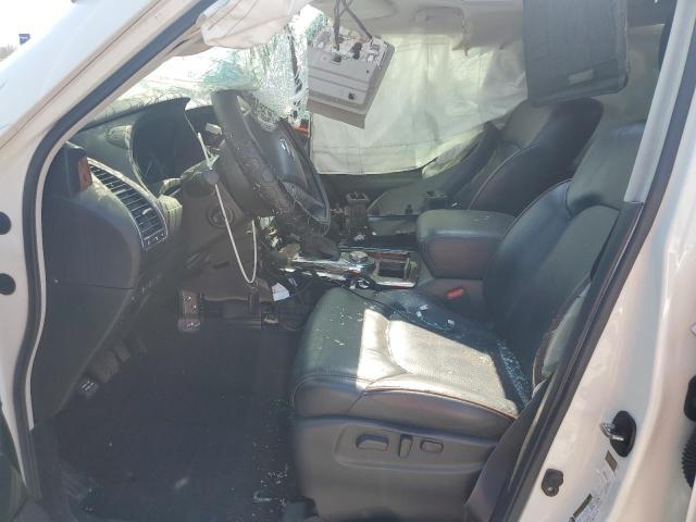 JN8AY2NE9J9731539 - 2018 NISSAN ARMADA PLATINUM 白色 照片 7