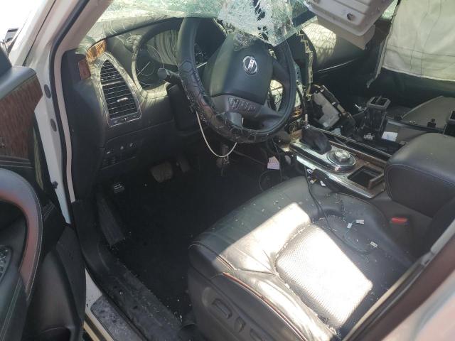 JN8AY2NE9J9731539 - 2018 NISSAN ARMADA PLATINUM 白色 照片 8