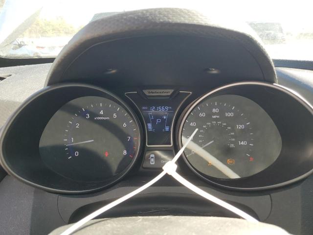 KMHTC6AEXDU100327 - 2013 HYUNDAI VELOSTER TURBO ვერცხლისფერი ფოტო 9