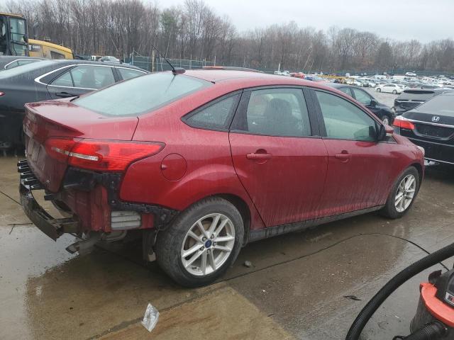 1FADP3F28HL336132 - 2017 FORD FOCUS SE MAROON photo 3