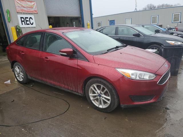 1FADP3F28HL336132 - 2017 FORD FOCUS SE MAROON photo 4