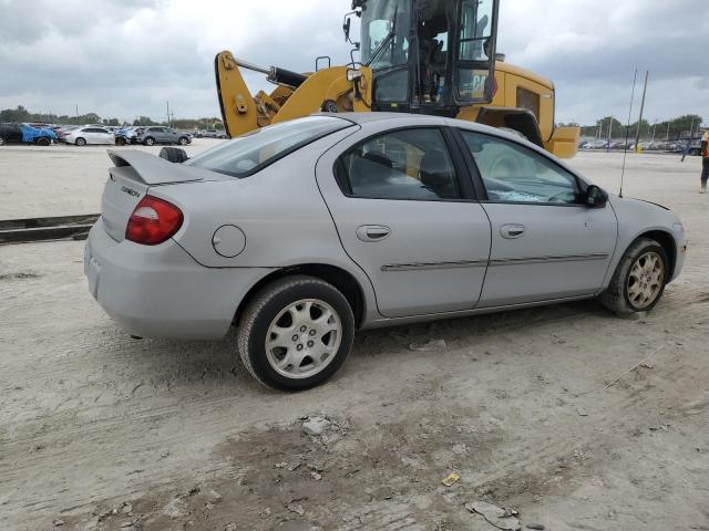 1B3ES56C94D501015 - 2004 DODGE NEON SXT SILVER photo 3