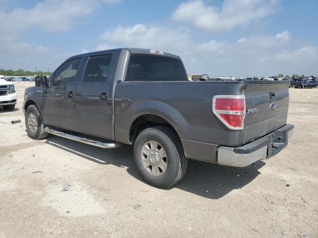 1FTRW12829KA73337 - 2009 FORD F150 SUPERCREW GRAY photo 2