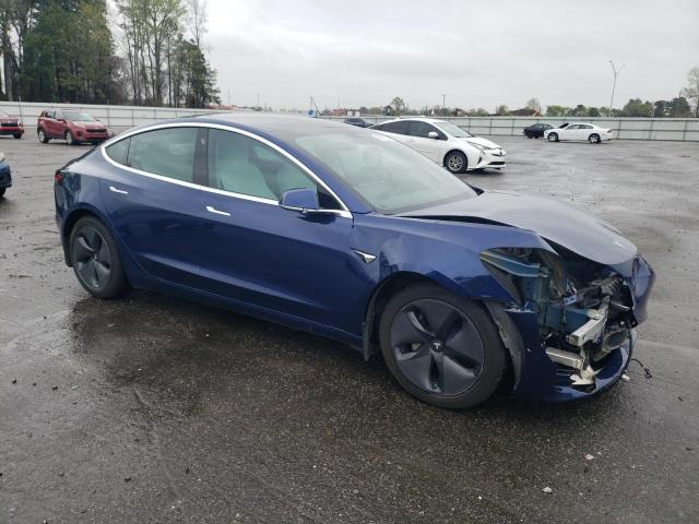 5YJ3E1EB4KF391057 - 2019 TESLA MODEL 3 BLUE photo 4