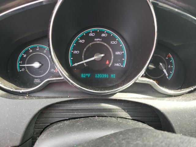 1G1ZG5E73CF262403 - 2012 CHEVROLET MALIBU LTZ ვერცხლისფერი ფოტო 9