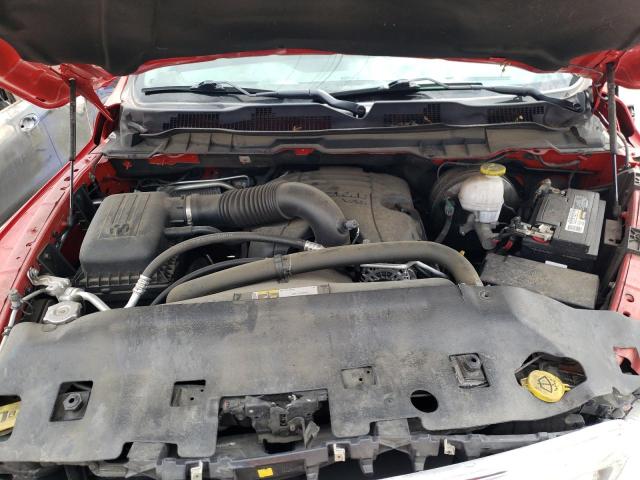 1C6RR6TT7KS600311 - 2019 RAM 1500 CLASS SLT წითელი ფოტო 11