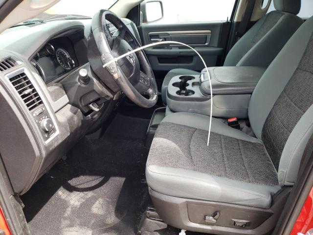 1C6RR6TT7KS600311 - 2019 RAM 1500 CLASS SLT წითელი ფოტო 7