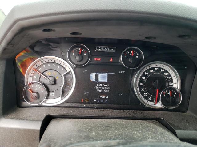 1C6RR6TT7KS600311 - 2019 RAM 1500 CLASS SLT წითელი ფოტო 9