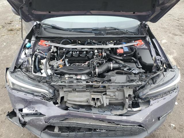 19XFL1H75NE012832 - 2022 HONDA CIVIC EXL ნაცრისფერი ფოტო 11