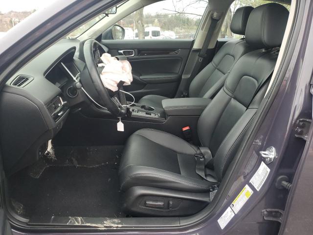 19XFL1H75NE012832 - 2022 HONDA CIVIC EXL ნაცრისფერი ფოტო 7