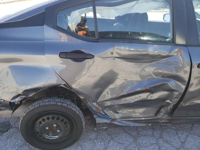 3N1CN8DV4ML921880 - 2021 NISSAN VERSA S GRAY photo 10