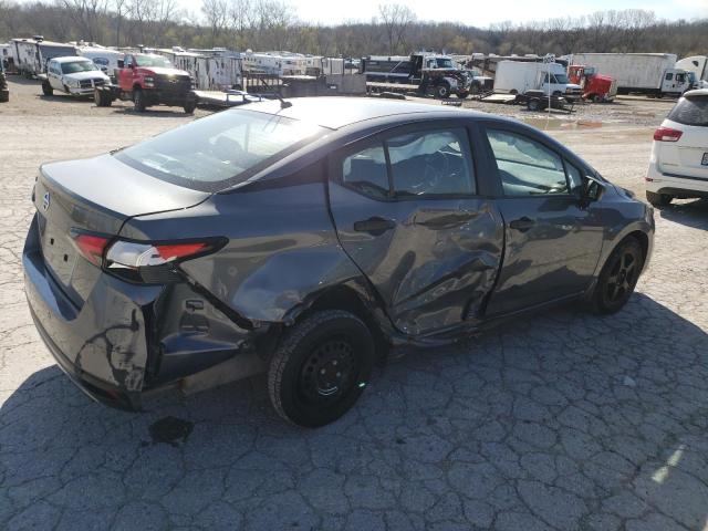 3N1CN8DV4ML921880 - 2021 NISSAN VERSA S GRAY photo 3