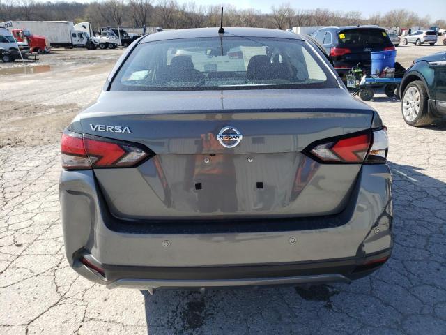 3N1CN8DV4ML921880 - 2021 NISSAN VERSA S GRAY photo 6