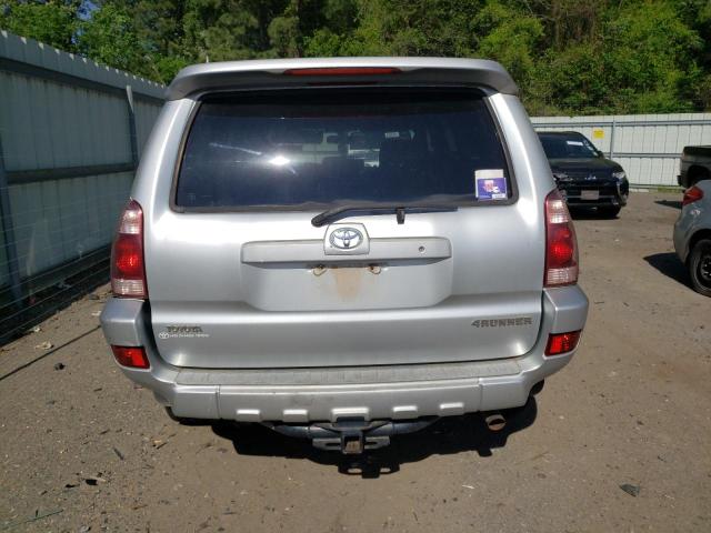 JTEZT14R140016366 - 2004 TOYOTA 4RUNNER SR5 SILVER photo 6