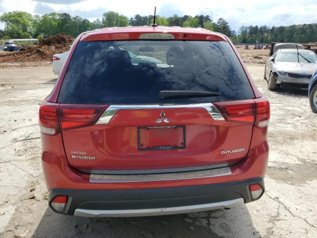 JA4AD2A33GZ019803 - 2016 MITSUBISHI OUTLANDER ES RED photo 6